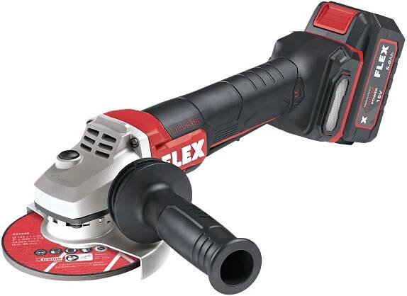 Akumulátorová úhlová bruska FLEX LBP 125-15 18-EC s visacím spínačem