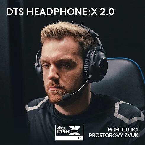 Logitech G PRO X 2 LIGHTSPEED Gaming Headset, čierna
