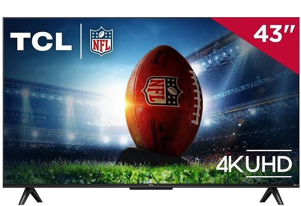 TCL 43" Class 4-Series 4K UHD HDR Smart Roku TV - 43S451