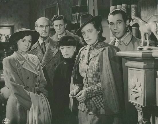 Maj-Britt Håkansson, Ernst Eklund, Frank Sundström, Hilda Borgström, Karin Ekelund, Georg Rydeberg - Farliga vägar - Z filmu
