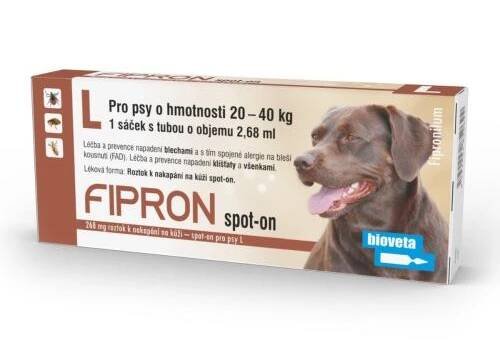 Fipron Spot-On Pro Psy - L (20 až 40kg)