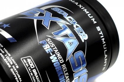 Stacker2 Extasis 400g, Sustained Release Pre-Workout - FIT PLUS
