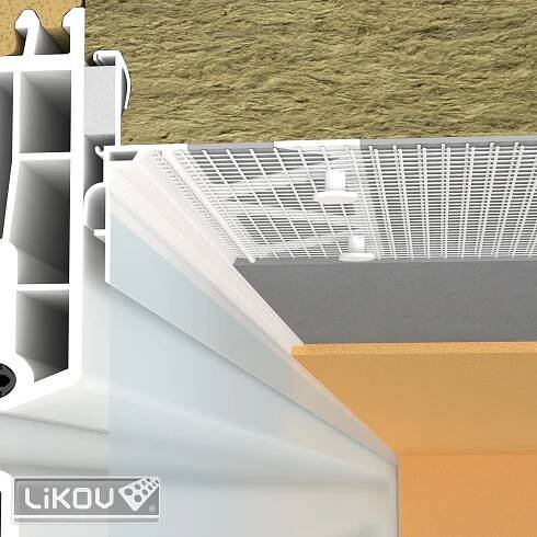 LS3-36 plus (LW36 PLUS) 2400/VERTEX/lišta okenní roletová začišťovací 3D - ZAČIŠŤOVACÍ LIŠTY | NEJstavebniny