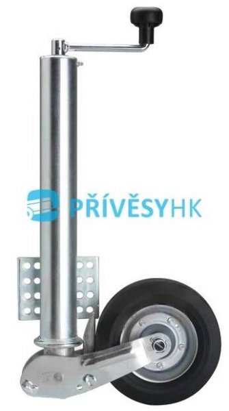 Kolečko opěrné automat. WW VK 60/KH/200 VBB s plochou přírubou, 250 kg