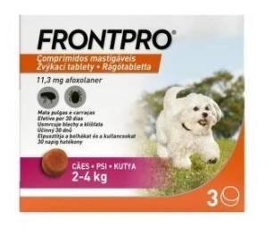 Frontpro 11.3mg 2-4kg žvýkací tbl.3