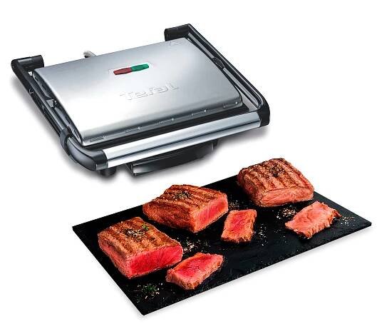 Elektrický gril Tefal Inicio GC241D38 Nerezový | Elektrické stolní grily | Tefal