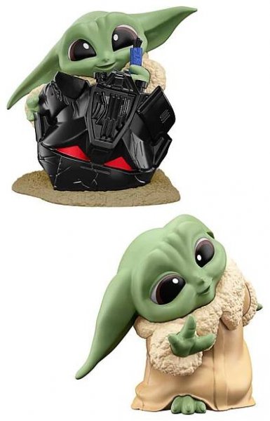 Star Wars Mandalorian - Bounty Collection 2-Pack Grogu Helmet Hijinks & Peek-A-Boo 6 cm