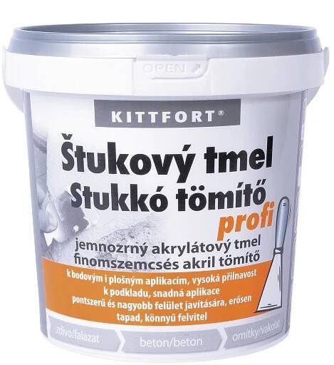 KITTFORT Akrylátový tmel na praskliny štukový 2 kg
