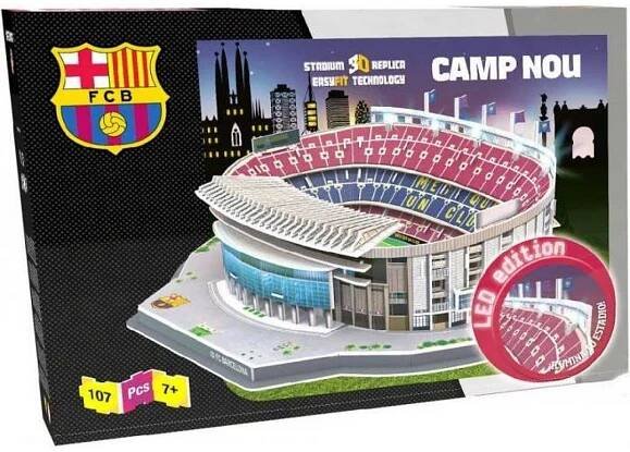 Nanostad 3D puzzle s LED FC Barcelona Camp Nou