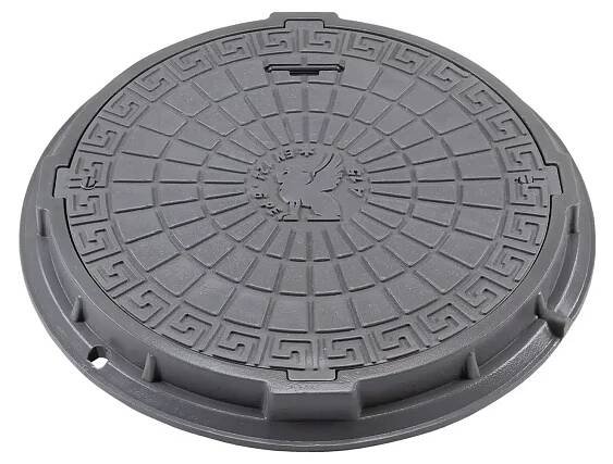 Manhole Cover DN600/750 PE BabylonPlastTM A15 With lock - BABYLONPLAST