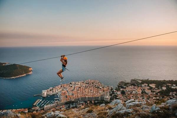 Dubrovník: Panorama Zipline Tour
