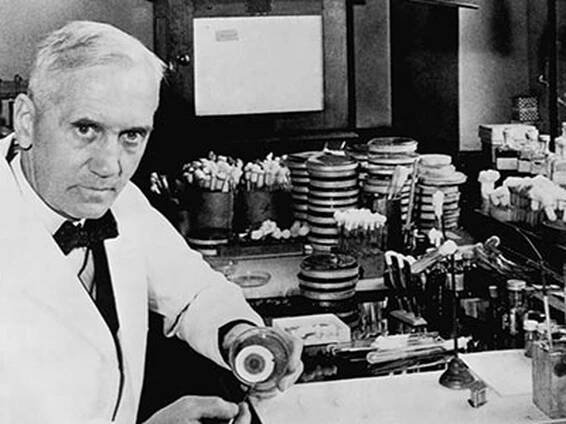 Painting With Penicillin: Alexander Fleming's Germ Art