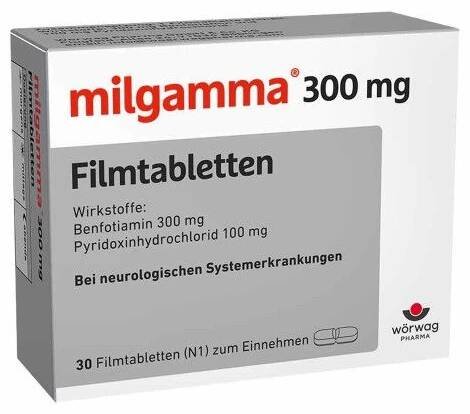 MILGAMMA 300 mg Filmtabletten