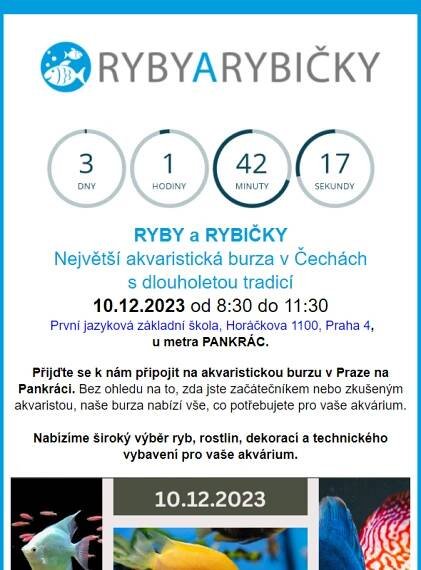 _  Akvaristická burza  Praha/Pankrác  -  10.12.2023