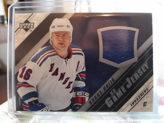 Bobby Holik jersey UD Game Jersey