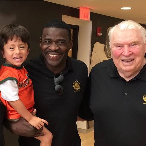 Hall of Fame 7) Xavier, Michael and John Madden