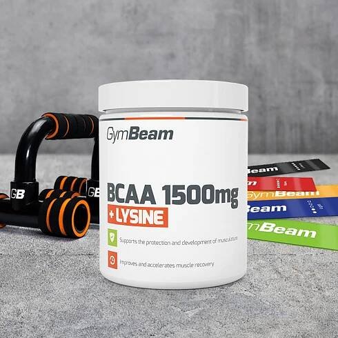 BCAA 1500 + Lysin - GymBeam