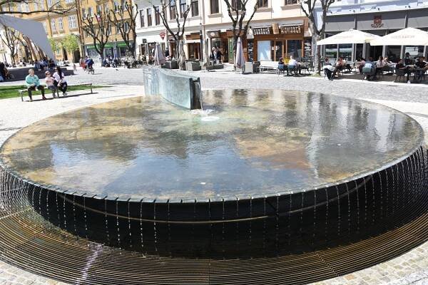 Fontána Marca Aurelia už vás osvieži » Mesto Trenčín