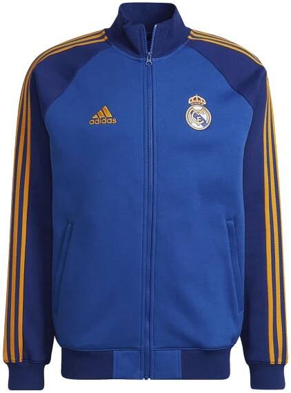 Adidas Real Madrid Anthem modrá/oranžová UK S Pánské