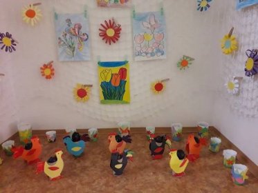 Velikonoční tvoření ve 2. třídě - Základní škola Františka Horenského, Boršice