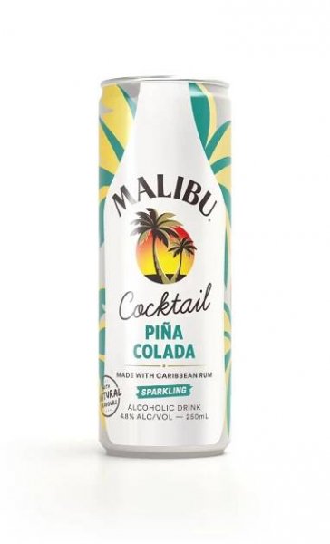 Malibu PreMix Piňa Colada 5% 0,25l