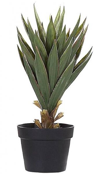 Umělá rostlina v květináči 52 cm YUCCA