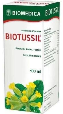 Biotussil perorální kapky 100 ml