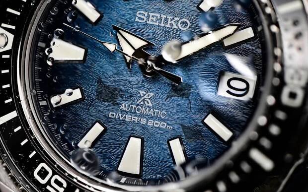 Hodinky Seiko SRPF79K1 Prospex Save The Ocean Samurai Dark Manta Ray | iHodinářství.cz