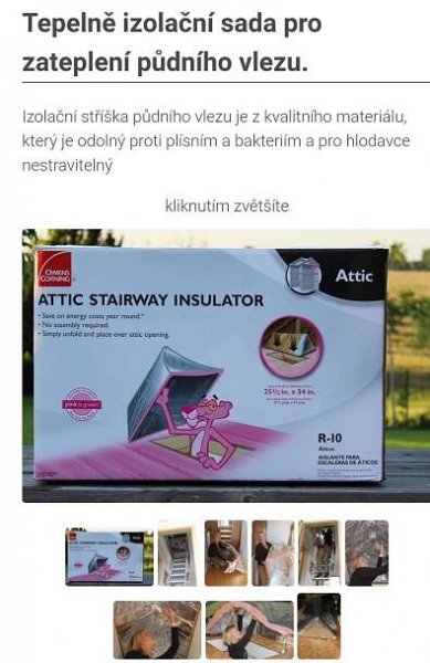 zaizolovanie vylezu na povalu - Zateplenie a izolácie | Modrastrecha.sk
