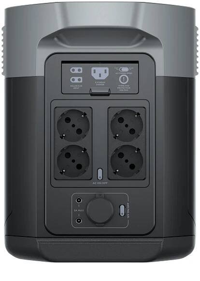 PRENOSNÁ NAPÁJACIA STANICA ZÁSOBNÍK PRÚDU ECO FLOW DELTA 2 MAX 2048 WH 400 W Kód výrobcu 1ECO2030