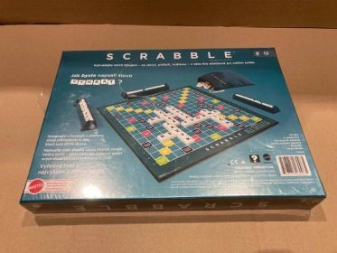 Společenská hra Scrabble Originál CZ - undefined