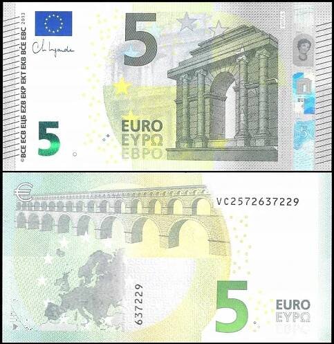 * EVROPSKÁ UNIE ŠPANĚLSKO 5 euro 2013 W- 26 ** stav UNC **