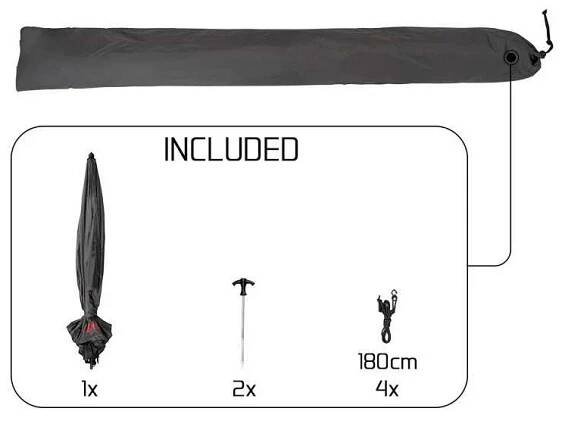 DELPHIN - Deštník Atoma RaceShad | FishMax.cz 