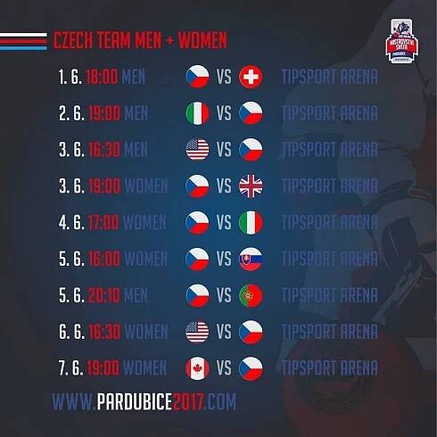 Vraťme zlato domů! Pardubice hostí světový šampionát v hokejbalu | Hokej.cz - web českého hokeje