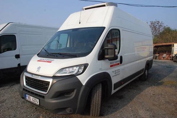 Pronájem chladicí dodávky Peugeot Boxer 3.0 HDI, Brno, Autopůjčovna RENT - BRNO