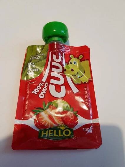 Podrobné informace o potravině Hello cuuc jahoda