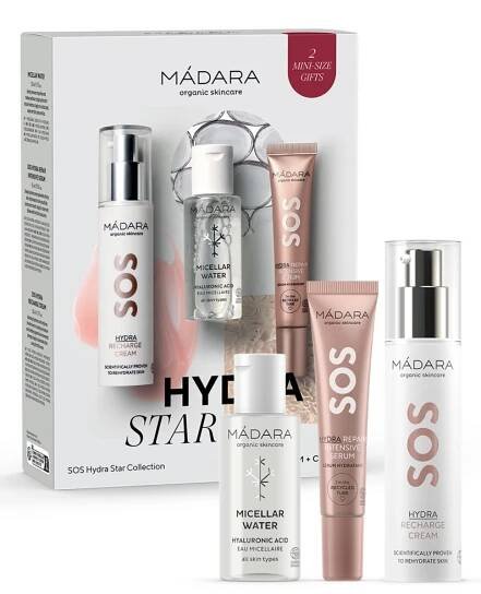 MÁDARA SOS HYDRA STAR COLLECTION, SADA PRO SUCHOU A DEHYDRATOVANOU PLEŤ, 1 ks