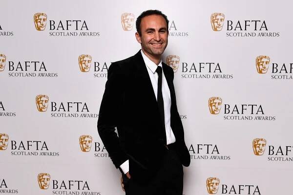 Khalid Abdalla at the BAFTA Scotland Awards.