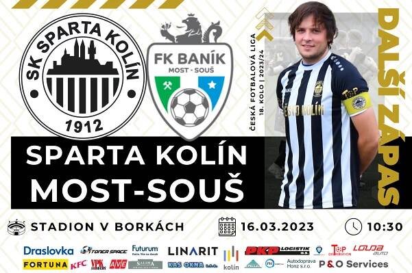 O body s Baníkem! V sobotu hostíme Most-Souš - SK Sparta Kolín, z.s.