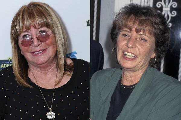Penny Marshall and Ronny Marshall Hallin