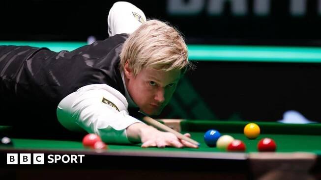 Neil Robertson beats Ronnie O'Sullivan to win Saudia Arabia Masters