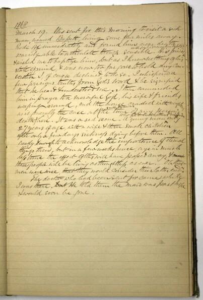 Diary of Thomas Hughes