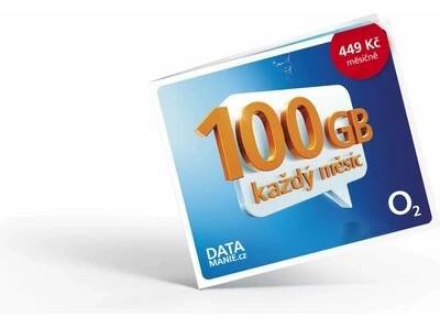 O2 Datamanie 100GB SMALLPGO.0DZ60 od 328 Kč - Heureka.cz