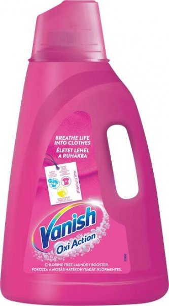 Vanish Oxi Action tekutý odstraňovač skvrn 4 L