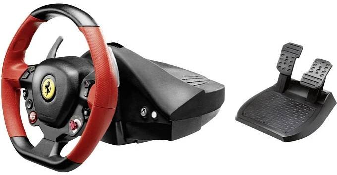 Thrustmaster Ferrari 458 Spider volant Xbox One černá vč. pedálů