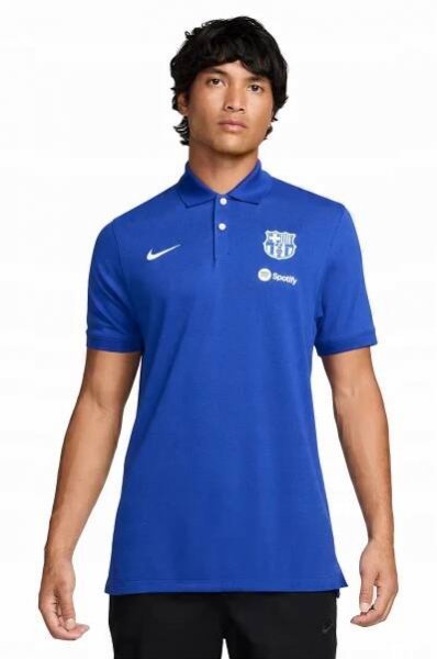 Polokošile Nike Fc Barcelona Dri-Fit 2.0 M Fn8286-418 Modré M (178 cm)