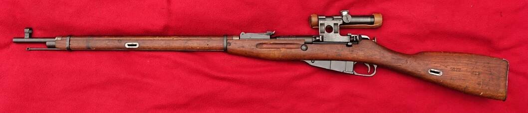 Puška Mosin 91/30 odstřelovací verze - Sběratelské zbraně