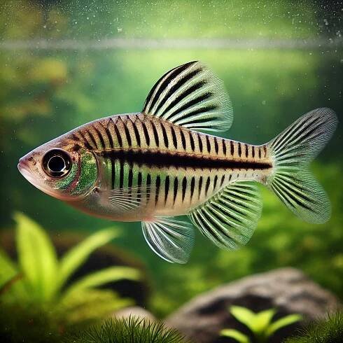 Barbus vittatus Vittatus vousatý