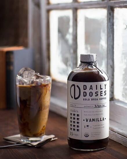 Joanne Kim Milnes - Daily Doses Cold Brew Coffee Label