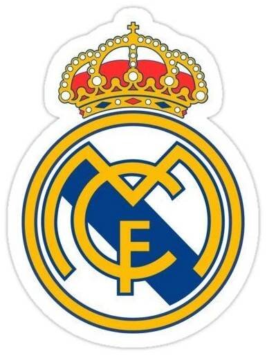 Real Madrid Logo Sticker